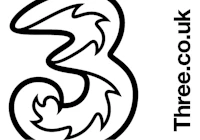 Three Top Up Voucher £10 logo