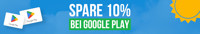 Google Play 10% Rabatt Google Play 10% Rabatt