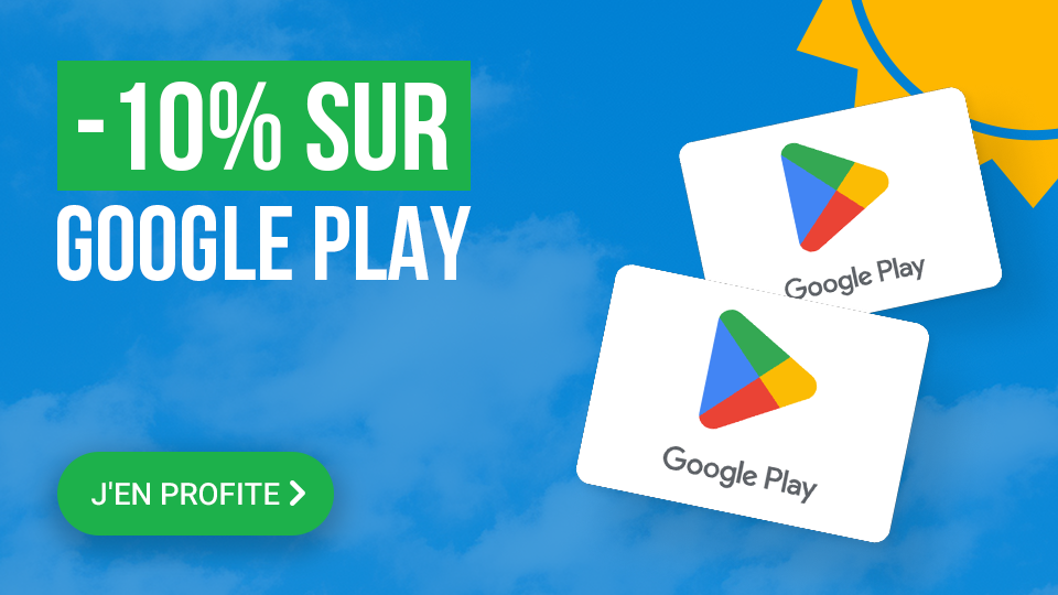 Google Play 10% de réduction