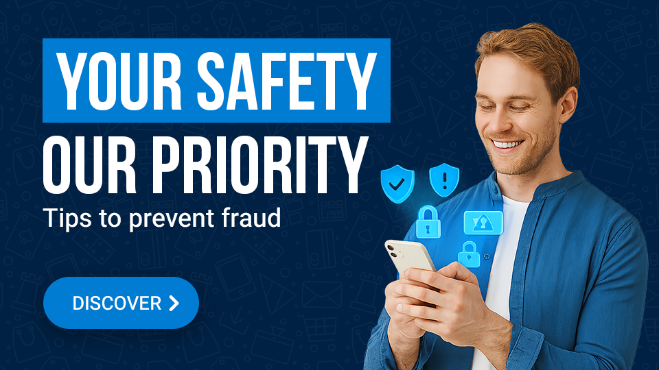 Discovers tips to stay safe online and prevent to be scammed