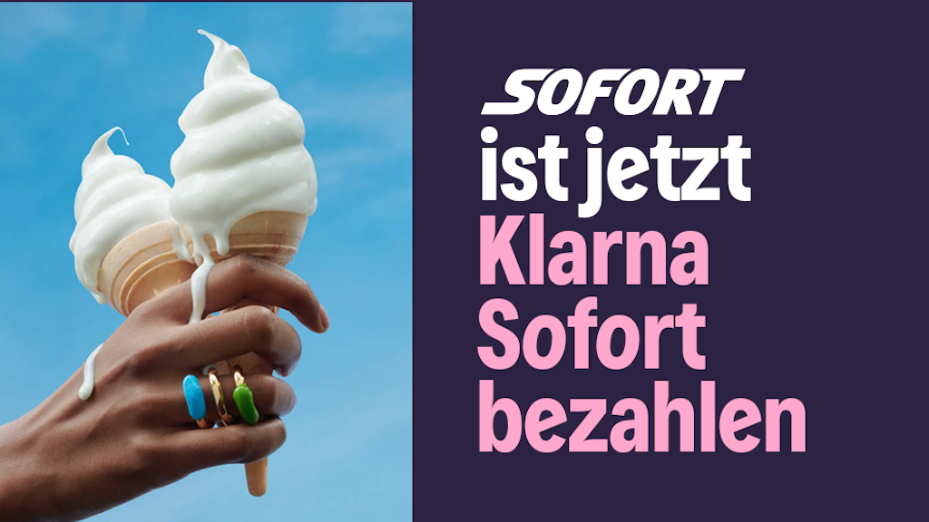 Sofortüberweisung ist jetzt bei Klarna Wähle jetzt Klarna an der Kasse, um wie gewohnt mit Sofort zu bezahlen.