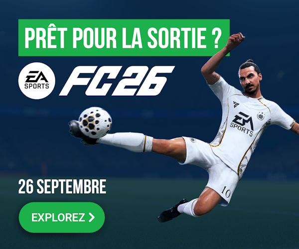 EA Sports FC 26 disponible dès le 26 septembre