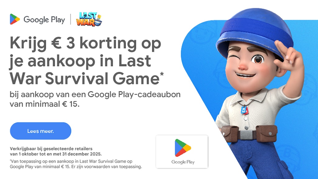 € 3 korting in Last War: Survival Game