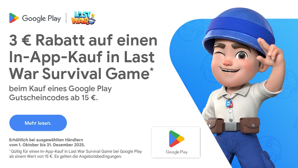 3 € Rabatt in Last War: Survival Game