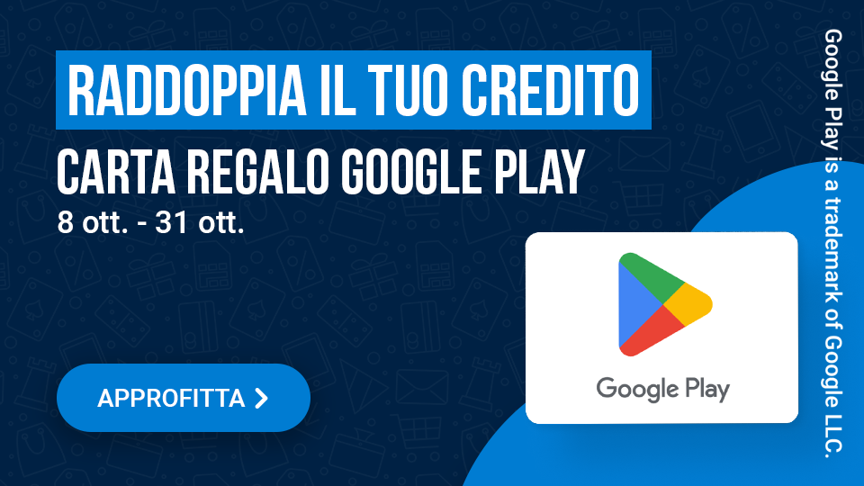 Ogni giorno viene estratto un vincitore - promo è valida dall’8 al 31 Ottobre