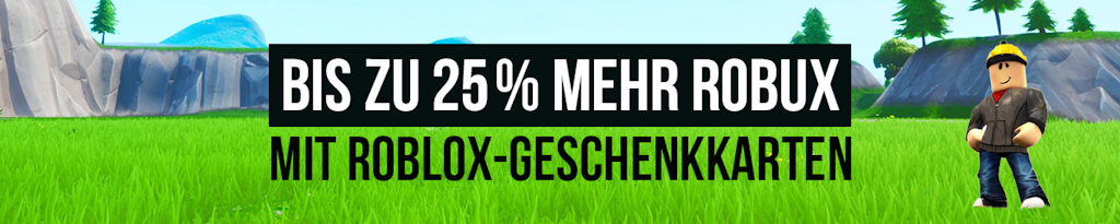 Bis zu 25 % mehr Robux mit Roblox-Geschenkkarten mit Roblox-Geschenkkarten dundle