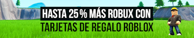 Tarjetas de Regalo Roblox dundle
