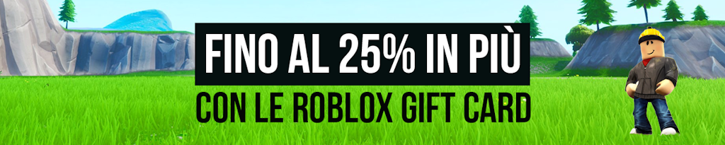 con le Roblox Gift Card dundle