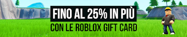 con le Roblox Gift Card dundle