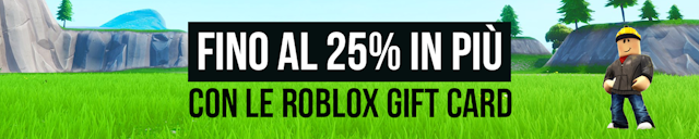 con le Roblox Gift Card dundle