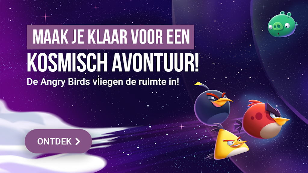 Angry Birds 2 bonus Gebruik je Play Points om 50% korting te krijgen op de Gem Letter – vóór 20 november.