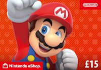 Nintendo eShop Card £15 logo