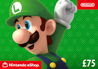 Nintendo eShop Card £75 logo