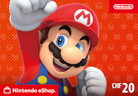Nintendo eShop Card CHF 20 logo