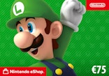 Nintendo eShop Card 75 € logo