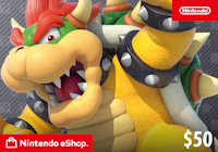 Nintendo eShop Card $50 logo
