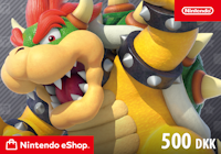 Nintendo gavekort 500 kr. logo