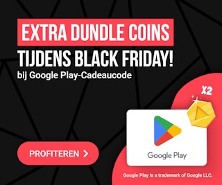 Double dundle Coins - Google Play Store Code Deze deal loopt tot en met 28 november!