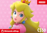 Nintendo eShop Card 50 CAD logo