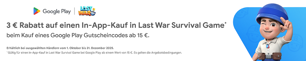 3 € Rabatt in Last War: Survival Game 3 € Rabatt in Last War: Survival Game