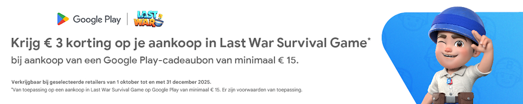€ 3 korting in Last War: Survival Game