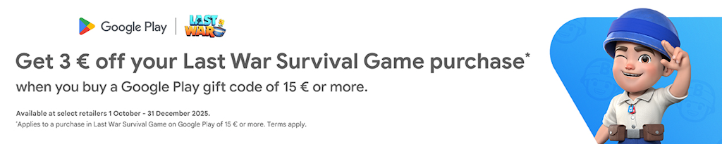 €3 off in Last War: Survival Game