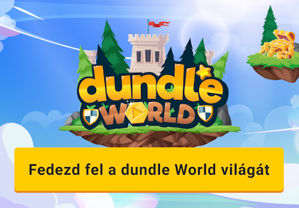 Gyűjtsd a Dundle Érméket vásárlásaid során