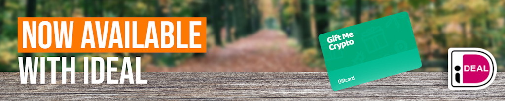 Buy Gift Me Crypto with iDEAL now available Buy Gift Me Crypto with iDEAL on dundle