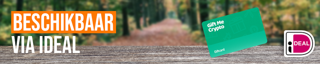 Gift Me Crypto met iDEAL online kopen om dundle