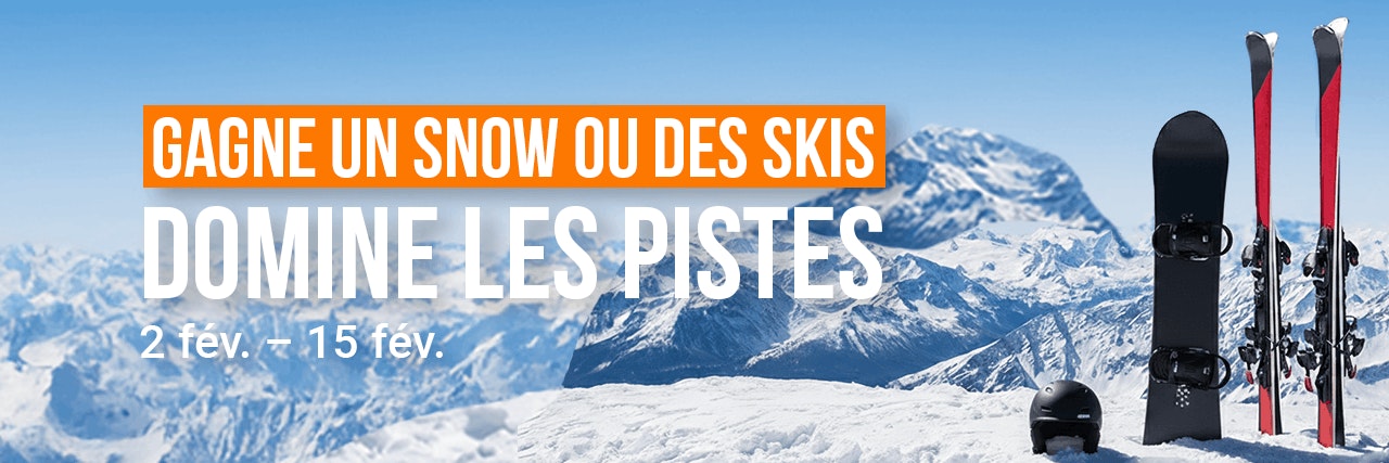 Jeu-concours Sports d'Hiver