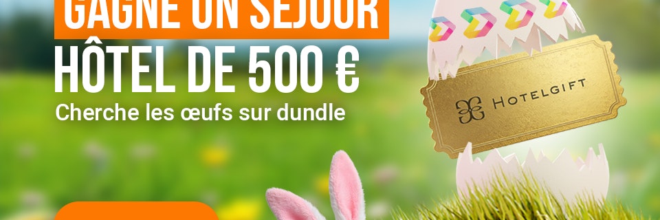 Jeu-concours Pâques Des oeufs de Pâques sont cachés sur dundle. Vas-tu les trouver ?