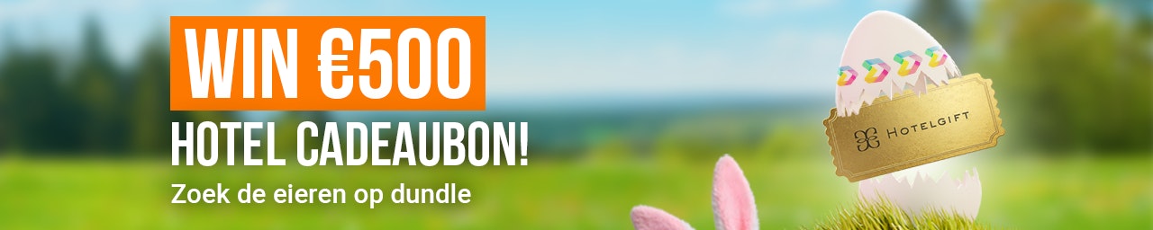 Paaswinactie Paaswinactie: win de hoofdprijs van € 500