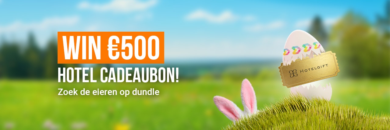 Paaswinactie: win de hoofdprijs van € 500