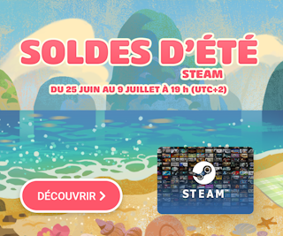 Profitez des soldes Steam d'été maintenant