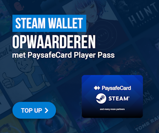 Steam wallet opwaarderen met paysafecard players pass