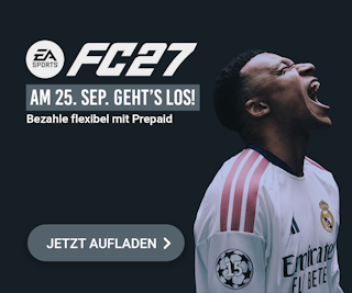 Am 25. Sep. geht’s los! Bereit für den Release Bezahle flexibel mit Prepaid