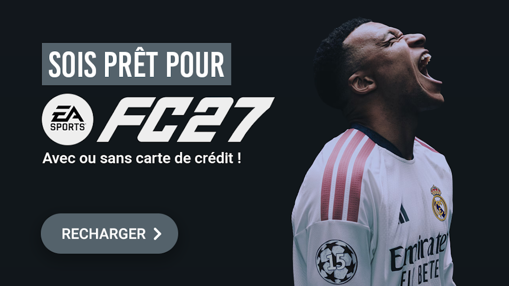 Avec ou sans carte de crédit !