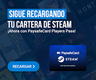 playerpass-paysafecard-es-header Recarga tu monedero de Steam con PaysafeCard Player Pass.