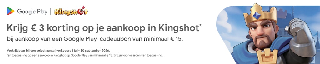 Krijg 3 € korting op je aankoop in Kingshot