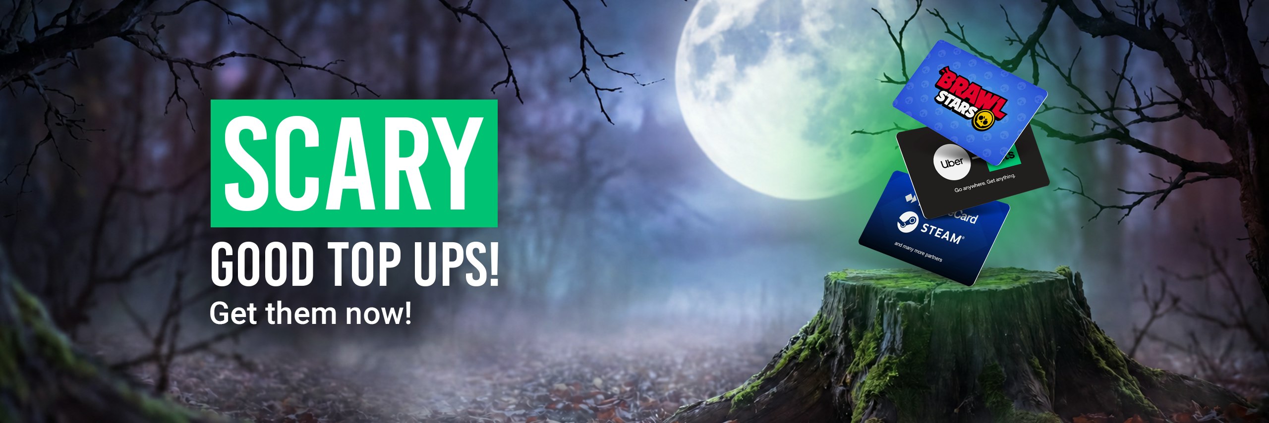 dundle halloween banner: Brawl Stars, Uber and PSC Players
