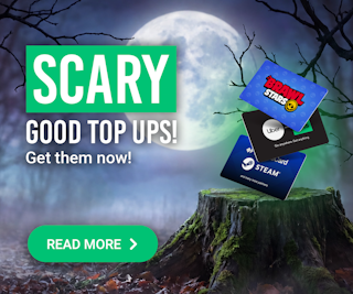 Halloween: Uber + Brawl Stars + PSC Players Pass Promo banner