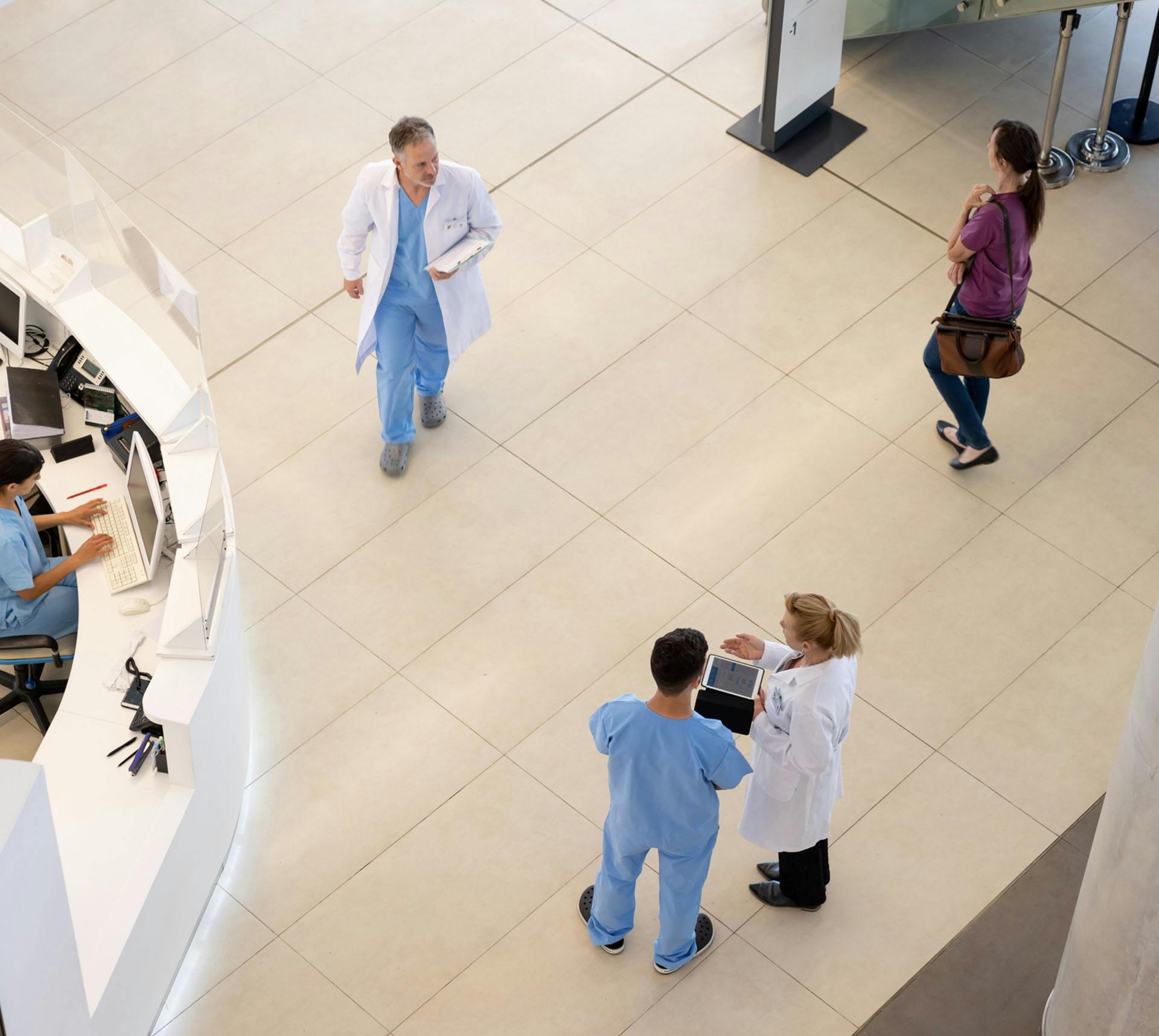 Hospital staff