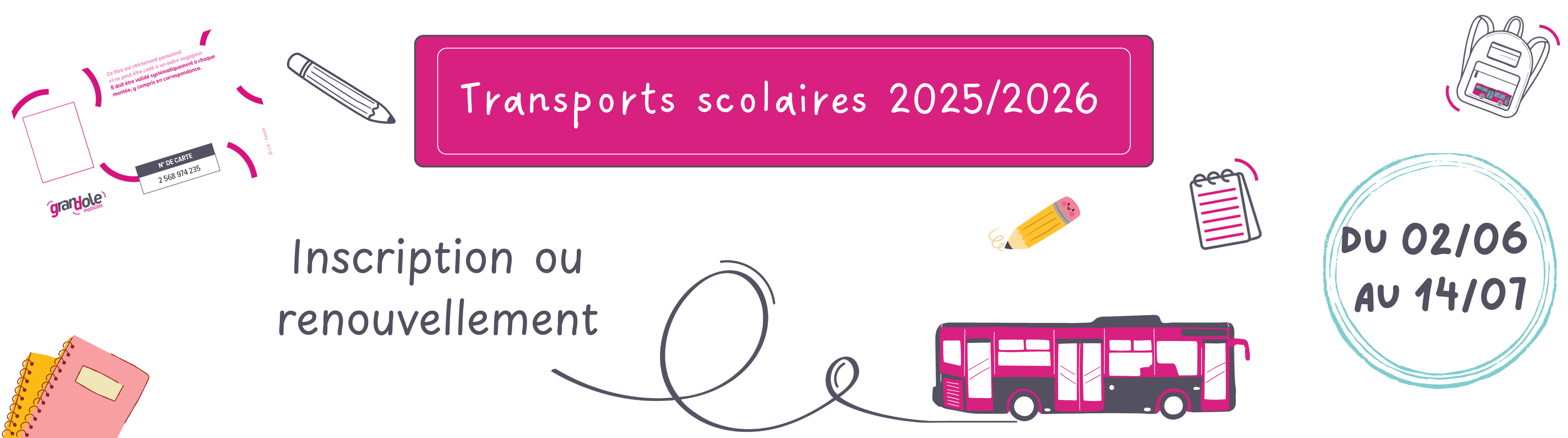 inscription à partir du 2 juin 2025