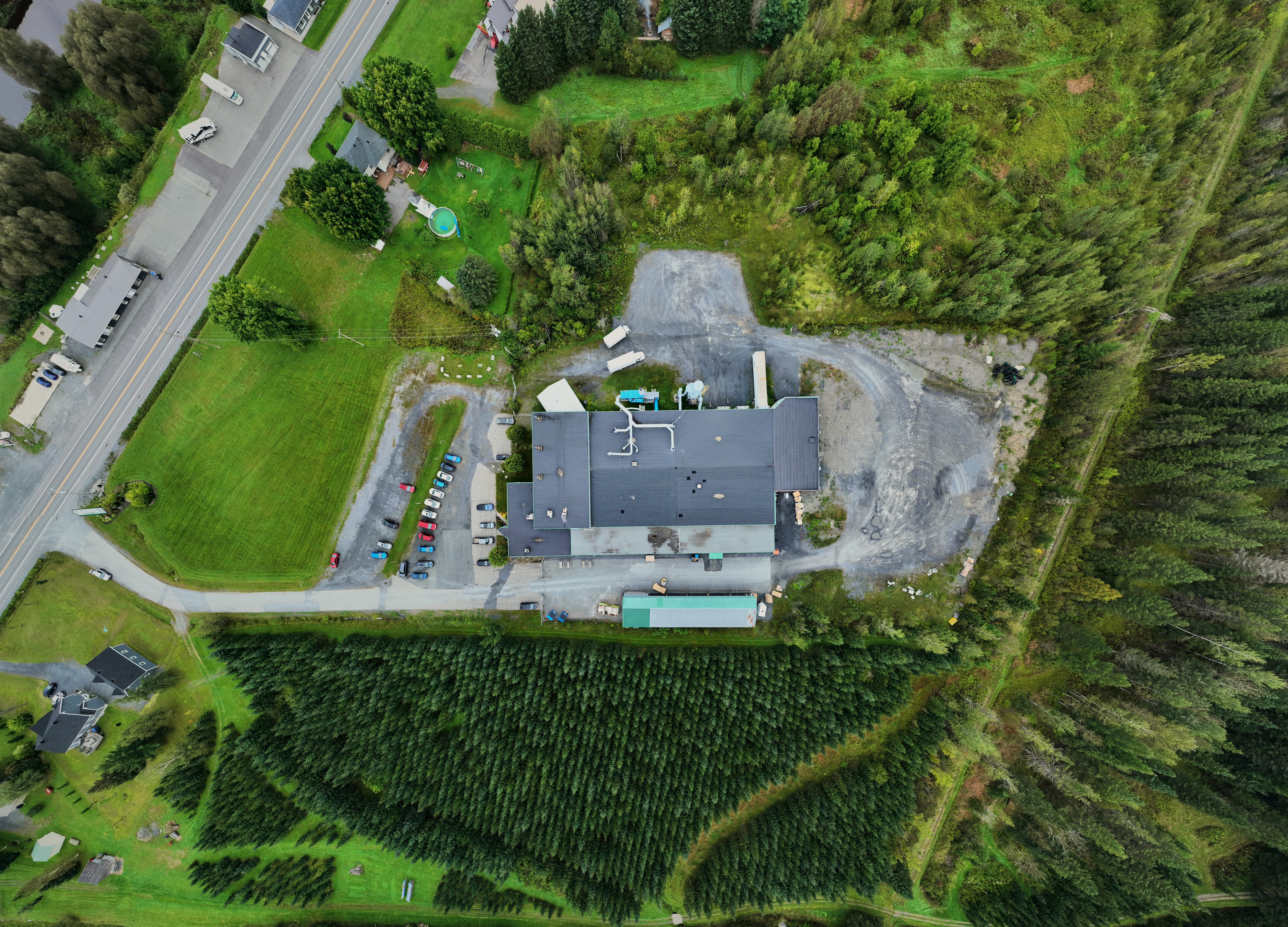 Milmonde seen from the sky