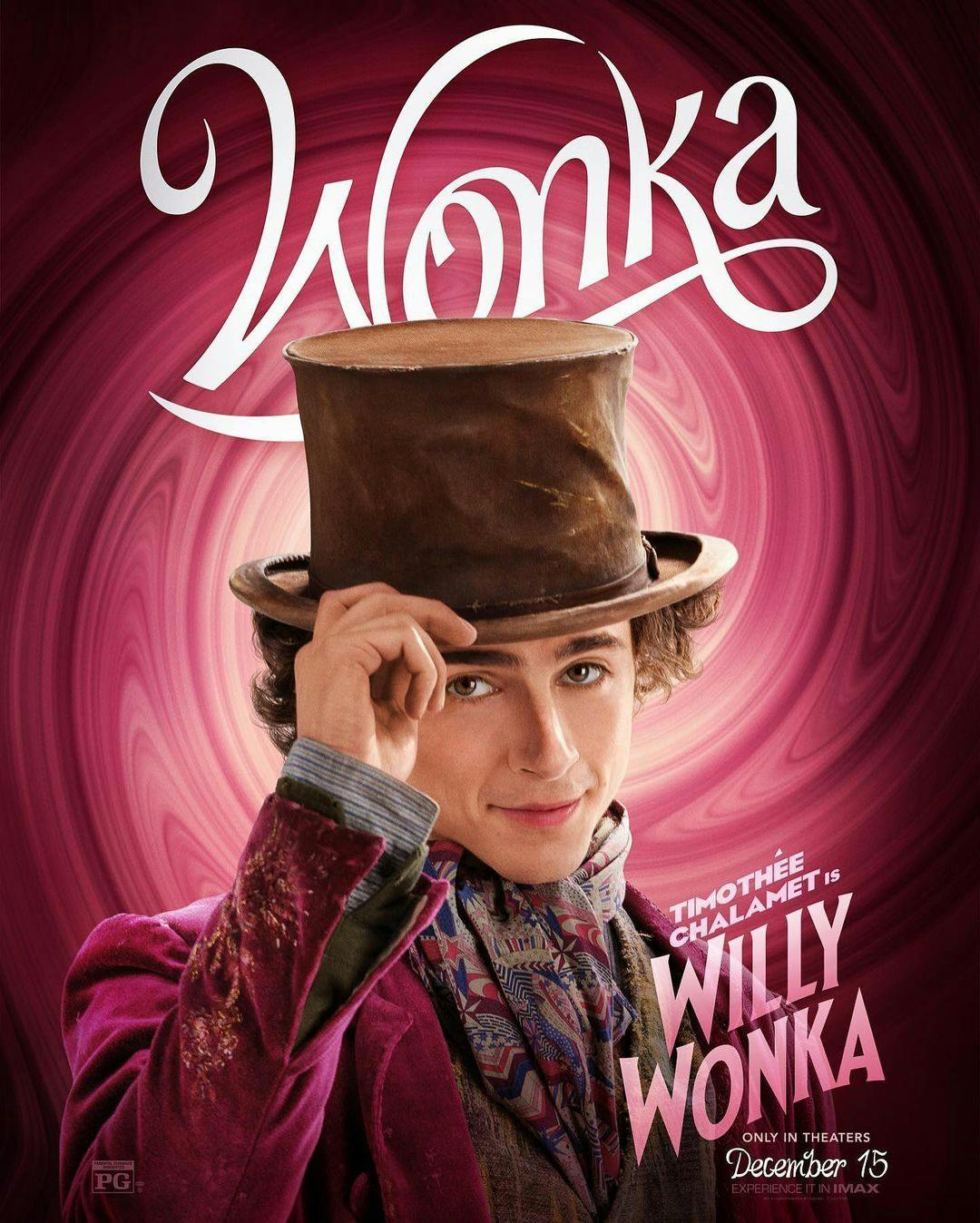 Timothée Chalamet 主演《Wonka 旺卡》釋出最新預告片及14 張繽紛海報, image size:1080x1348