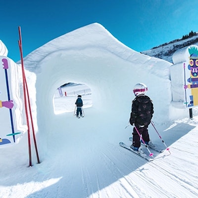 family park avec enfants courchevel