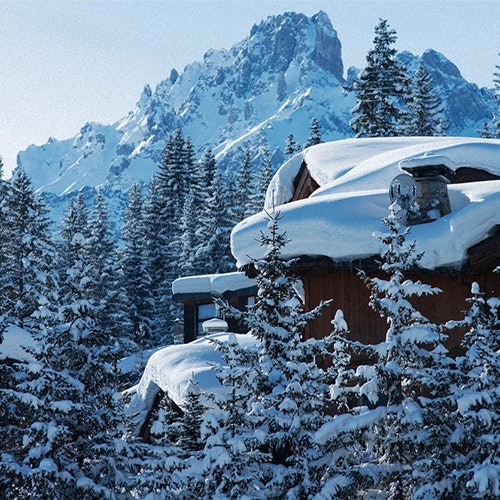 Couchevel en décembre
