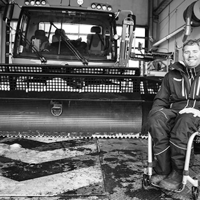 handi dameur courchevel