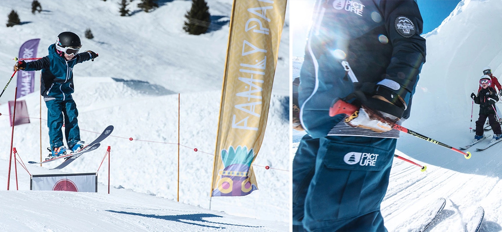 family park avec enfants a courchevel