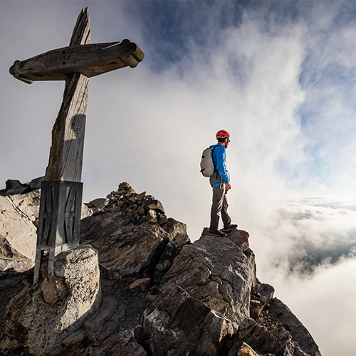 Via ferrata in Courchevel 